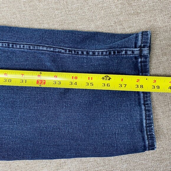 Calvin Klein Slim Fit Denim Jeans Men's 38 x 32 Mid Rise Blue Casual Pants - Picture 14 of 16